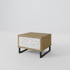 ENERGETIC SPOTS Nattduksbord i ekeffekt