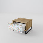 ENERGETIC SPOTS Nattduksbord i ekeffekt