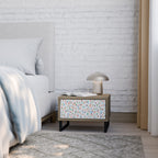 ENERGETIC SPOTS Nattduksbord i ekeffekt