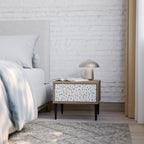 ENERGETIC SPOTS Nattduksbord i ekeffekt