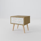 ENERGETIC SPOTS Nattduksbord i ekeffekt