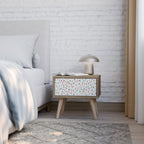 ENERGETIC SPOTS Nattduksbord i ekeffekt