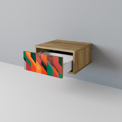MAKESHIFT ARTISTRY Nattduksbord i ekeffekt