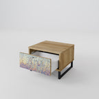 MOSAIC OF COLORS Nightstand in Oak Effect
