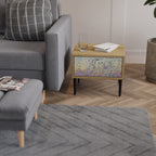 MOSAIC OF COLORS Nightstand in Oak Effect