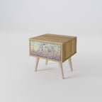 MOSAIC OF COLORS Nightstand in Oak Effect
