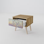MOSAIC OF COLORS Nightstand in Oak Effect