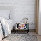 COOL STORY Nattduksbord i Oak Effect