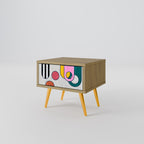 COOL STORY Nattduksbord i Oak Effect