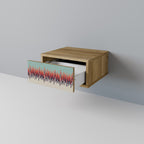 CHROMA CONTOURS Nightstand in Oak Effect