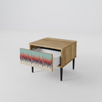 CHROMA CONTOURS Nightstand in Oak Effect