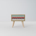 CHROMA CONTOURS Nightstand in Oak Effect