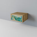 SPECTRUM SPLENDOR Nightstand in Oak Effect