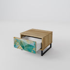 SPECTRUM SPLENDOR Nightstand in Oak Effect