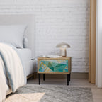 SPECTRUM SPLENDOR Nightstand in Oak Effect