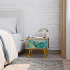 SPECTRUM SPLENDOR Nightstand in Oak Effect