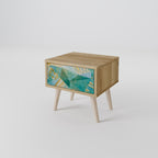 SPECTRUM SPLENDOR Nightstand in Oak Effect