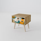 ABSTRACT FACES Sängbord 