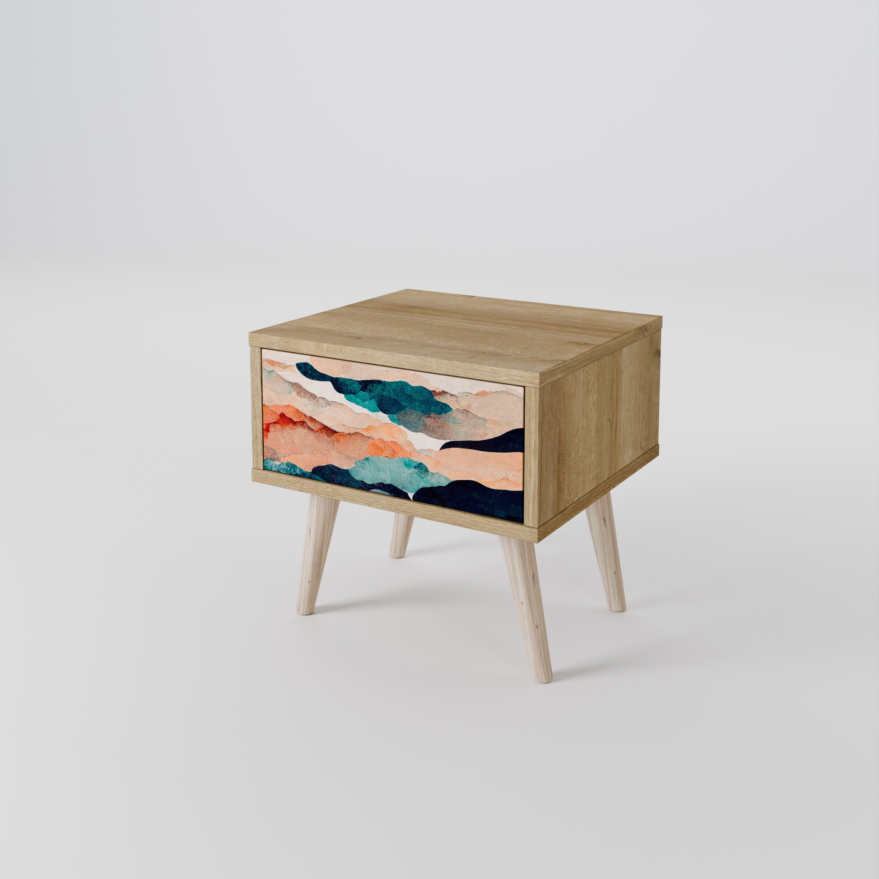 ABSTRACT LANDSCAPE Nightstand