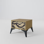 UNIFIED FRAGMENTS Nightstand in Oak Effect
