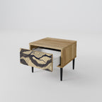UNIFIED FRAGMENTS Nightstand in Oak Effect