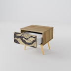 UNIFIED FRAGMENTS Nightstand in Oak Effect
