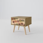 GEOMETRIC FUSION Nattduksbord i ekeffekt