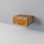 STRENGTHENING RELATION Nightstand in Oak Effect