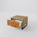 STRENGTHENING RELATION Nightstand in Oak Effect