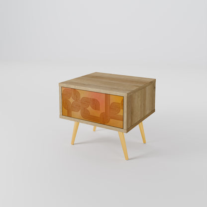 STRENGTHENING RELATION Nightstand in Oak Effect