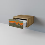 SIMPLE SOLUTIONS Nightstand in Oak Effect