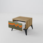 SIMPLE SOLUTIONS Nightstand in Oak Effect