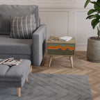 SIMPLE SOLUTIONS Nightstand in Oak Effect