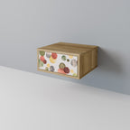 FLEETING HAPPINESS Nightstand in Oak Effect