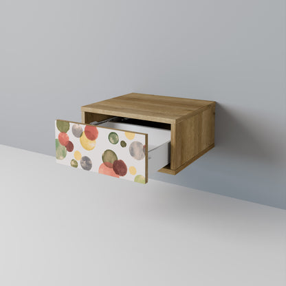 FLEETING LYCKA Nattduksbord i Oak Effect