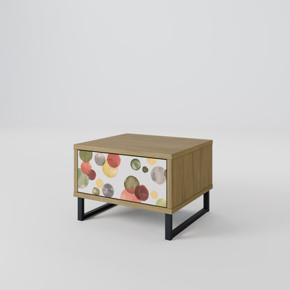 FLEETING LYCKA Nattduksbord i Oak Effect