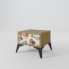 FLEETING HAPPINESS Nightstand in Oak Effect