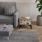 FLEETING HAPPINESS Nightstand in Oak Effect