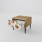 FLEETING HAPPINESS Nightstand in Oak Effect