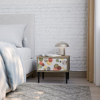 FLEETING HAPPINESS Nightstand in Oak Effect