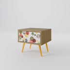 FLEETING HAPPINESS Nightstand in Oak Effect