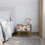 FLEETING HAPPINESS Nightstand in Oak Effect