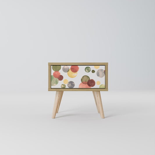 FLEETING LYCKA Nattduksbord i Oak Effect