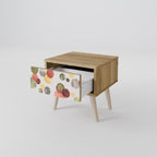 FLEETING HAPPINESS Nightstand in Oak Effect