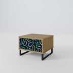 CONTRAST DANCE Nattduksbord i Oak Effect