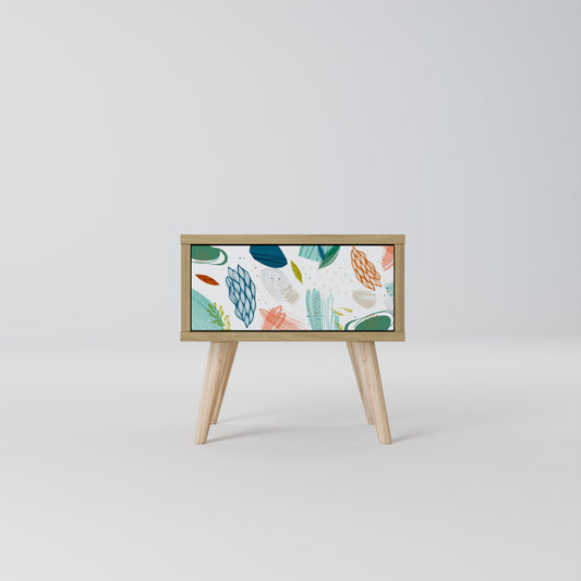 BOTANICAL HURRICANE Nattduksbord i ekeffekt