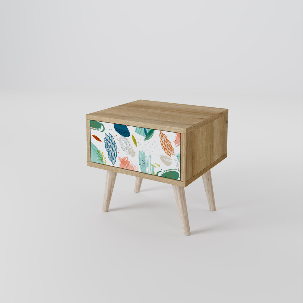 Nattduksbord med botanisk orkan