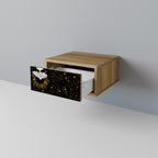 STELLAR CONSTELLATIONS Nightstand in Oak Effect