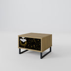 STELLAR CONSTELLATIONS Nightstand in Oak Effect