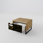 STELLAR CONSTELLATIONS Nightstand in Oak Effect